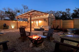 Impressive Intimate Tiny Cabin with Lofted Interior and Outdoor Shower in Texas - 0