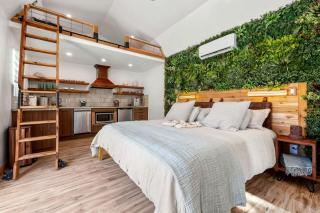 Impressive Intimate Tiny Cabin with Lofted Interior and Outdoor Shower in Texas - 3