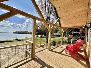 Relaxing Lake Cabin with Kayaks, Grill & Sandy Beach Access in Burnham, Maine - 0