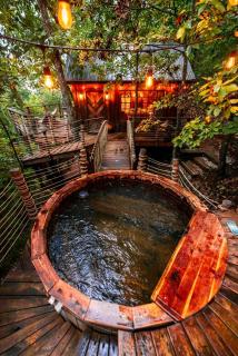 Mountaintop Tree House Retreat With Scenic Views Close to Chattanooga and Tennessee Valley, Georgia - Ringgold - 7