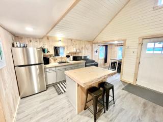 Cozy Lakefront Cabin with Porch, Firepit, Kayaks & Sandy Beach Access in Burnham, Maine - 3