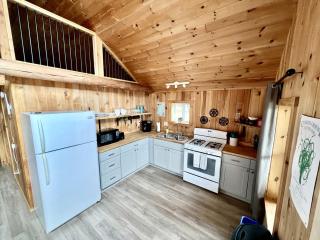 Charming Lakefront Cabin with Beach Access, Firepit & Kayaks in Burnham, Maine - 8