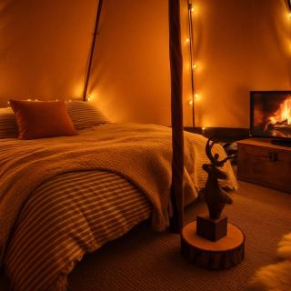 Cozy Wigwam with Heating & tv - Llanfairpwllgwyngyll - 6