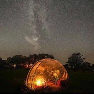 Huge Cozy Bell Tent with Tv and Heating - 5