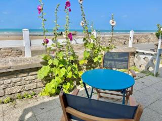 La parenthèse marine, vue mer avec terrasse - Arromanches-les-Bains - 8