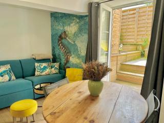 Petite vague - maison atypique avec terrasse - Saint-Aubin-sur-Mer - 9