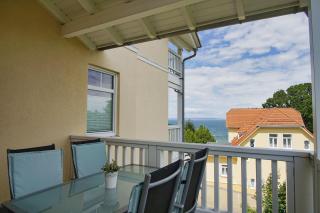 Villa Bergfrieden Ferienwohnung Nr 7 mit Schwimmbad und Saunanutzung im AHOI-Erlebnisbad Sellin - Göhren - 6