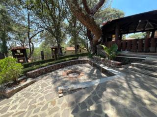 Cabaña DNellys Rosa con cancha de basquetbol - Mazamitla - 8