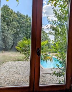 Gîte Belle, Piscine privée, vue sur la campagne - 9