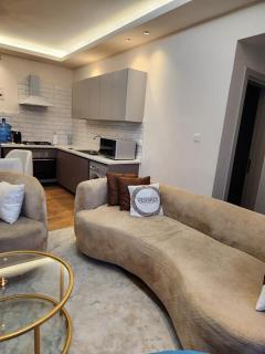 elegant executive fully furnished three bedroom apartment with ample parking space, swimming pool fully equipped gym children playing ground and amazing city views - 7