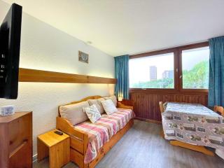 Studio cosy 2 pers, ski aux pieds, centre des Menuires, tout équipé - FR-1-452-40 - Les Menuires - 0