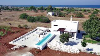 Aeneas Villa Pool & Jacuzzi al mare Torre Guaceto - 8
