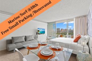 Marine Surf 18FL Newly Renovated - Free Parking - 0