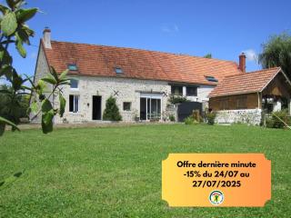 Charme Authentique en Berry, 11 Pers., Jardin et Wifi - FR-1-591-630 - Nohant-Vic - 0