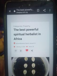 The Best Powerful Traditional Herbalist And Native Doctor In Nigeria - Ado - 0