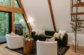 Beautiful A-Frame Treehouse in the Forest - Abbeville - 4