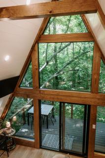Beautiful A-Frame Treehouse in the Forest - Abbeville - 9