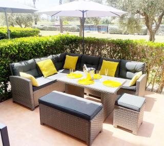 Delightful Ground Floor 2 bed with access to pool, Wi-Fi, AC - Sucina - 0