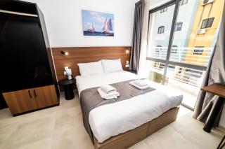 New Luxury 1 Double Bed Studio Balcony - BV2 - St Paul's Bay - 9