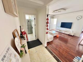 Muju Qingdao Twin Family Room Near Metro Line 3 Near May Fourth Square MixC - Qingdao - 9