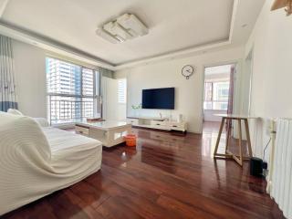 Muju Qingdao Twin Family Room Near Metro Line 3 Near May Fourth Square MixC - Qingdao - 0