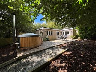 Cornish wooden cabin & wood fired hot tub - Gwennap - 0