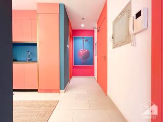 Colorful Studio with Balcony & City Views - 5