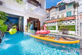 Villa Hồ Bơi Full Tiện Ích Bãi Sau HM Xanh Mát - 9
