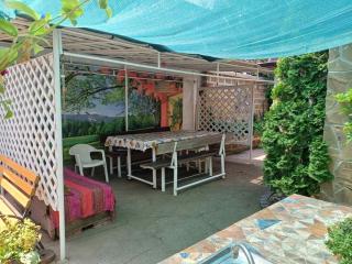 House with flowers - 1