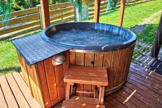 Solna Chata-dom na wyłączność Grota solna, balia, sauna, basen - 7