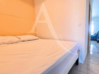 Studio cabine 4 personnes avec terrasse vue mer, climatisation et parking - 6