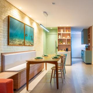 Estilo e Conforto na Praia do Bessa - Apartamento Completo à 3 min do Mar no Box 150 - 0