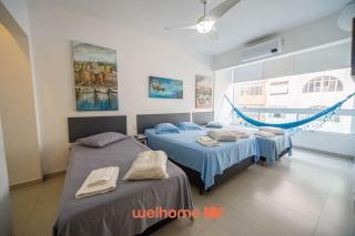 Apartamento em Santos a 50m da Praia do Gonzaga - 0