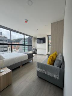 Studio Apartment in Usaquen - cercania a Fundación Santa Fe, Embajada Canada, Alemania, Mexico e India - 0