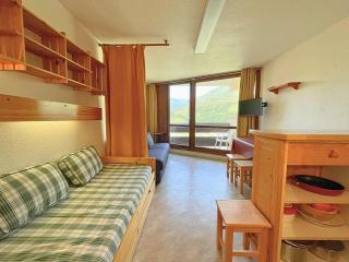 Studio pour 3 avec balcon sud, au pied des pistes, Les Belleville - FR-1-452-191 - 2