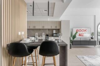 StayShort - Peaceful Studio Apartment at Frankfurt Tower in Sports City - 0