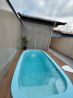 Casa com piscina em Mongaguá Próximo a Plataforma - Mongaguá - 0