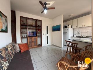 200 metros da Praia Grande, com roupa de cama 01 dormitório - 2