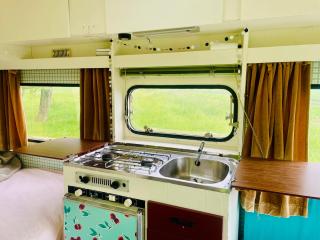 Cute little caravan for 2 in old orchard - 7