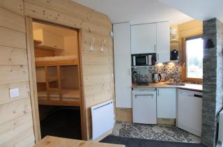 studio cabine 4 pers au pied des piste centre station - 2