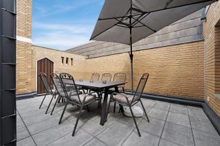Apartment 150QM 8 Personen Neuss, Düsseldorf mit Terrasse, Parkplatz, Küche - 1