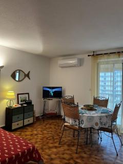5CANETP36 –T2 avec clim, loggia et vue Marina, à deux pas de la plage - 9