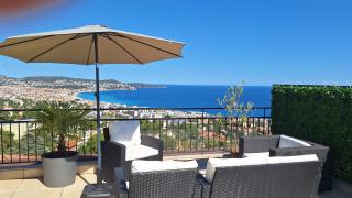 Chambre d'hôtes vue imprenable mer - Nizza - 8