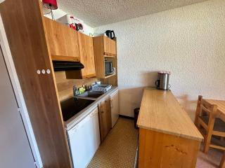 Studio cabine 27m² au pied des pistes de luge, balcon sud, navette gratuite - FR-1-515-236 - 7