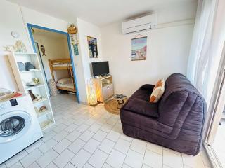 Bel appt climatisé T2 cabine, résidence sécurisée, proche plages - FR-1-249-457 - 8