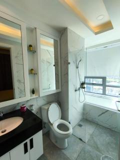 super penthouse stmoritz apartment, lippomall puri indah - 4