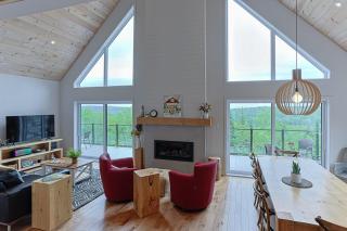 Chalet Neuf Avec Spa - Horizon Des Coteaux - 6
