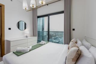 Cozy 1BR Apartment in Sobha Hartland Waves, Meydan - Allsopp & Allsopp - 1