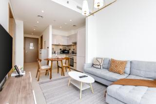 Cozy 1BR Apartment in Sobha Hartland Waves, Meydan - Allsopp & Allsopp - 0