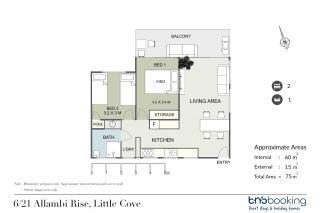 Noosa Hideaway 2 Bed Little Cove Noosa 200m to Beach - 2